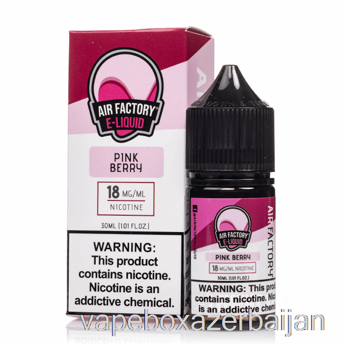 Vape Azerbaijan Pink Berry - Air Factory Salts - 30mL 18mg